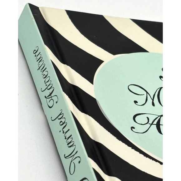 Kate Spade Bridal Notebook Hardcover I Married Adventure Zebra Print Journal New - Picture 10 of 15